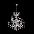 Allegri - 020154-017-SS001 - Ten Light Chandelier - Vasari - Silver