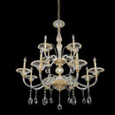 Allegri - 029152-024-FR001 - 12 Light Chandelier - La Rosa - Gold