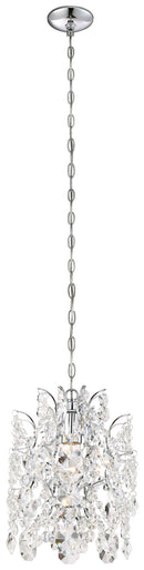 One Light Mini Pendant<br /><span style="color:#4AB0CE;">Entrega: 4-10 dias en USA</span><br /><span style="color:#4AB0CE;font-size:60%;">PREGUNTE POR ENTREGA EN PANAMA</span><br />Collection: Isabella's Crown<br />Finish: Chrome