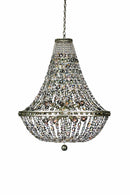 Allegri - 029953-042 - 12 Light Pendant - Lucia - Vintage Silver Leaf