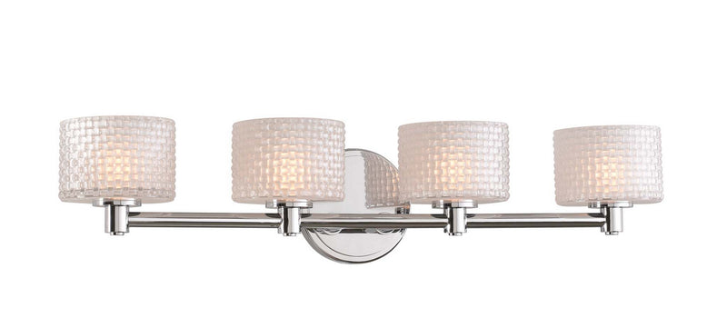 Kalco - 315534CH - LED Bath - Willow - Chrome