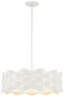 George Kovacs - P1304-655-L - LED Pendant - Coastal Current - Sand White