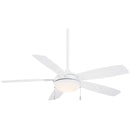 Minka Aire - F534L-WH - 54" Ceiling Fan - Lun-Aire - White