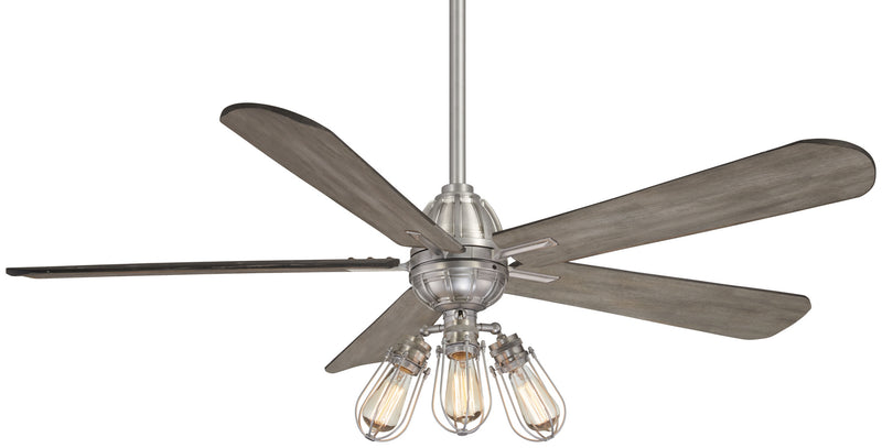 Minka Aire - F852L-BN - 56"Ceiling Fan - Alva - Brushed Nickel