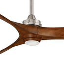 Minka Aire - F853L-BN/DK - 60"Ceiling Fan - Aviation LED - Brushed Nickel With Distressed Koa Blades