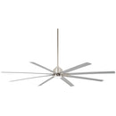 84"Outdoor Ceiling Fan<br /><span style="color:#4AB0CE;">Entrega: 4-10 dias en USA</span><br /><span style="color:#4AB0CE;font-size:60%;">PREGUNTE POR ENTREGA EN PANAMA</span><br />Collection: Xtreme H2O<br />Finish: Brushed Nickel Wet