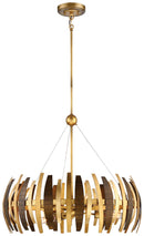Metropolitan - N7837-659 - Six Light Chandelier - Manitou - Ardor Gold