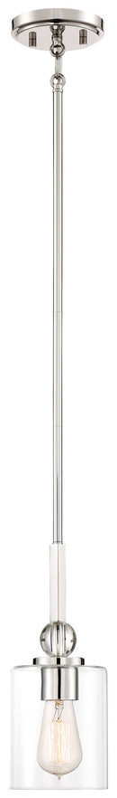 Minka-Lavery - 3070-613 - One Light Mini Pendant - Studio 5 - Polished Nickel