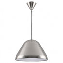 Lámpara de Techo Colgante Decorativa 1xE27–20W Acabado Plateado.