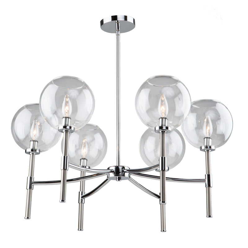 Six Light Chandelier<br /><span style="color: