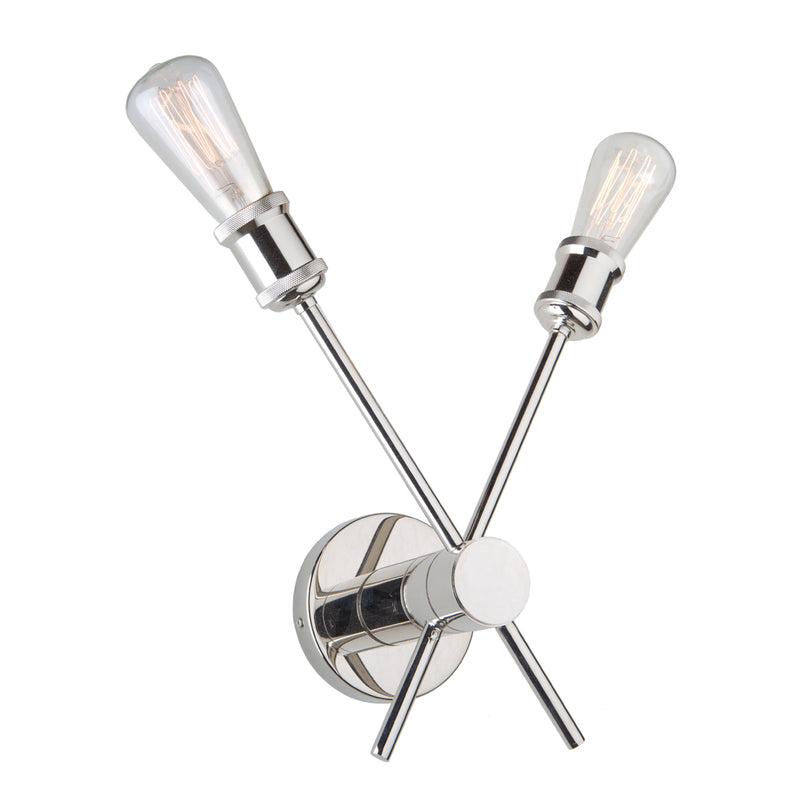 Artcraft Canada - AC10781PN - Two Light Wall Mount - Tribeca - Polished Nickel