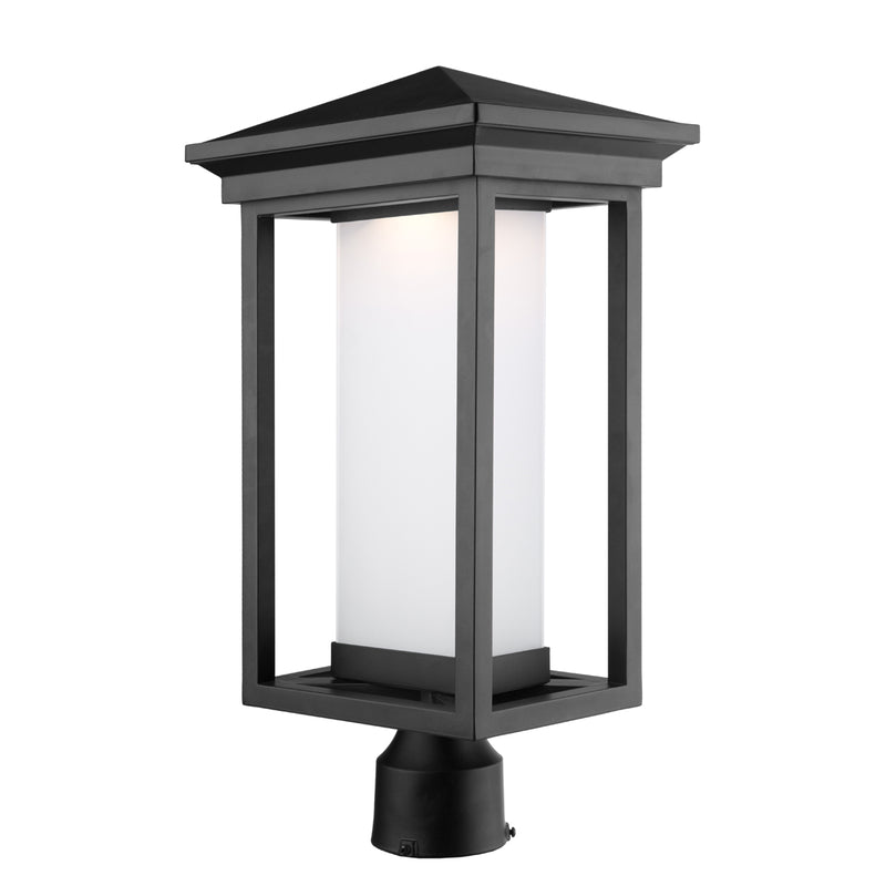 Artcraft Canada - AC9133BK - LED Post Lantern - Overbrook - Black