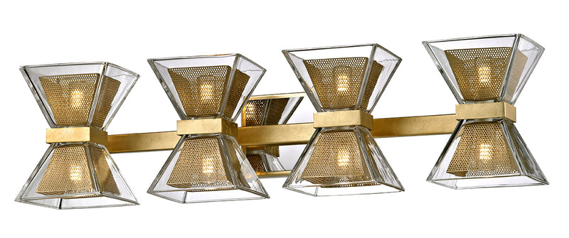 Troy Lighting - B5804-GL - Eight Light Bath and Vanity - Expression - Gold Leaf