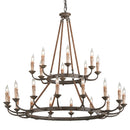 Troy Lighting - F6118-EB - 24 Light Chandelier - Cyrano - Earthern Bronze