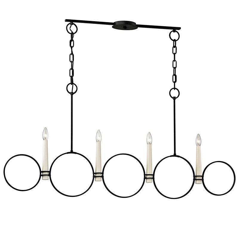 Troy Lighting - F5954 - Four Light Chandelier - Juliette - Country Iron