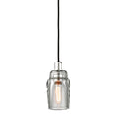 Troy Lighting - F5993-GRA/PN - One Light Pendant - Citizen - Graphite And Polished Nickel