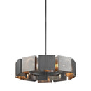 Troy Lighting - F6045-GRA/BN - Ten Light Chandelier - Impression - Graphite