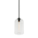 Troy Lighting - F5561-SBK - One Light Pendant - District - Soft Black