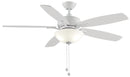 52"Ceiling Fan<br /><span style="color:#4AB0CE;">Entrega: 4-10 dias en USA</span><br /><span style="color:#4AB0CE;font-size:60%;">PREGUNTE POR ENTREGA EN PANAMA</span><br />Collection: Aire Deluxe<br />Finish: Matte White
