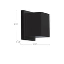 Kuzco Lighting - EW4405-BK - LED Exterior Wall Light - Mavis - Black