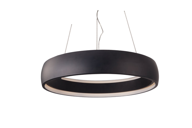 LED Pendant<br /><span style="color:#4AB0CE;">Entrega: 4-10 dias en USA</span><br /><span style="color:#4AB0CE;font-size:60%;">PREGUNTE POR ENTREGA EN PANAMA</span><br />Collection: Halo<br />Finish: Black
