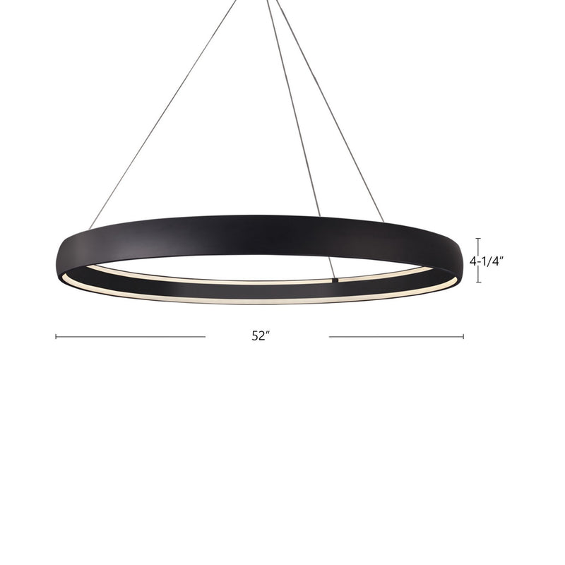 Kuzco Lighting - PD22753-BK - LED Pendant - Halo - Black