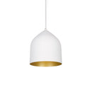 Kuzco Lighting - PD9108-WH/GD - LED Pendant - Helena - White/Gold