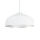 Kuzco Lighting - PD9117-WH/SV - LED Pendant - Helena - White/Silver