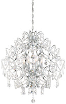 Eight Light Chandelier<br /><span style="color:#4AB0CE;">Entrega: 4-10 dias en USA</span><br /><span style="color:#4AB0CE;font-size:60%;">PREGUNTE POR ENTREGA EN PANAMA</span><br />Collection: Isabella's Crown<br />Finish: Chrome