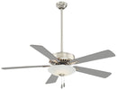 Minka Aire - F656L-PN - 52"Ceiling Fan - Contractor Uni-Pack LED - Polished Nickel