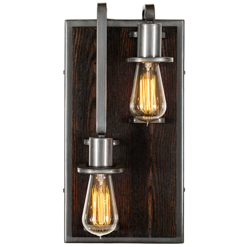 Two Light Wall Sconce<br /><span style="color: