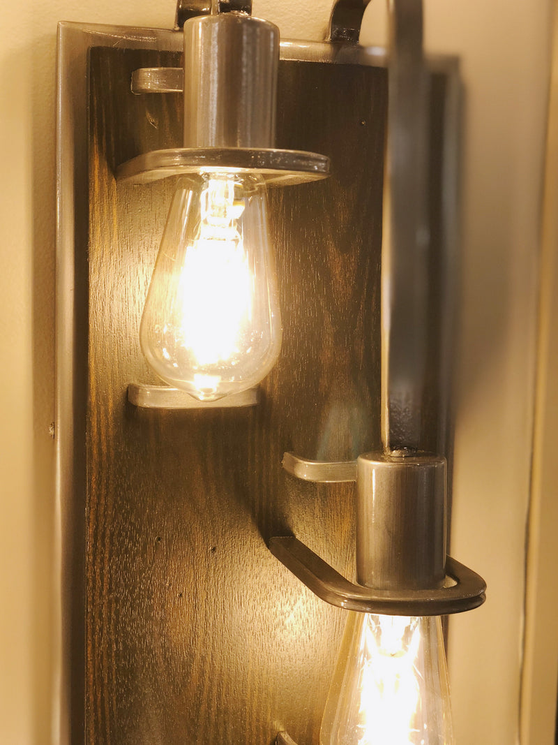 Varaluz - 268W02RSL - Two Light Wall Sconce - Lofty - Steel