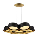Modern Forms - PD-52734-GL - LED Chandelier - Marimba - Gold Leaf/Bronze