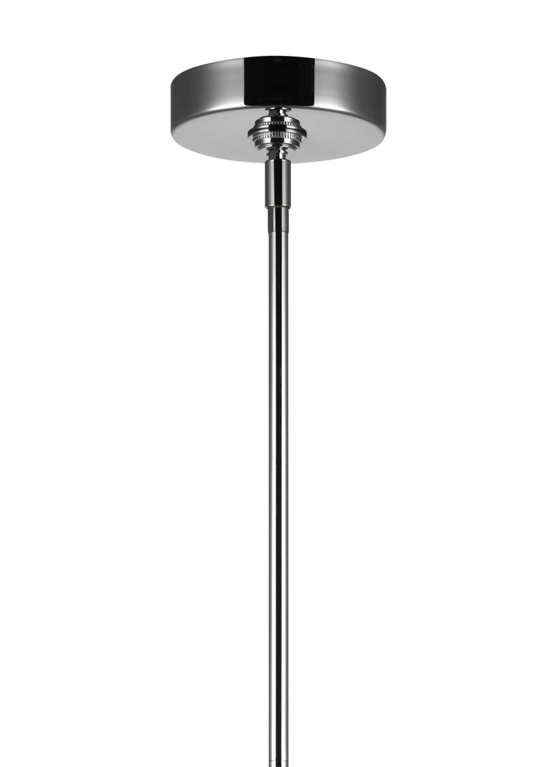 One Light Pendant<br /><span style="color:#4AB0CE;">Entrega: 4-10 dias en USA</span><br /><span style="color:#4AB0CE;font-size:60%;">PREGUNTE POR ENTREGA EN PANAMA</span><br />Collection: Loras<br />Finish: Chrome