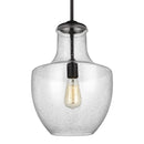 One Light Pendant<br /><span style="color:#4AB0CE;">Entrega: 4-10 dias en USA</span><br /><span style="color:#4AB0CE;font-size:60%;">PREGUNTE POR ENTREGA EN PANAMA</span><br />Collection: Baylor<br />Finish: Oil Rubbed Bronze