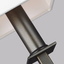 One Light Wall Sconce<br /><span style="color:#4AB0CE;">Entrega: 3-4 semanas en USA</span><br /><span style="color:#4AB0CE;font-size:60%;">PREGUNTE POR ENTREGA EN PANAMA</span><br />Collection: Quinn<br />Finish: Antique Bronze
