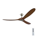 Visual Comfort Fan - 3MAVR70BSKOA - 70" Ceiling Fan - Maverick - Brushed Steel