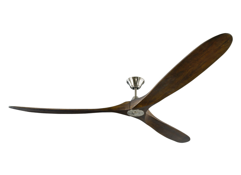 88"Ceiling Fan<br /><span style="color:#4AB0CE;">Entrega: 4-10 dias en USA</span><br /><span style="color:#4AB0CE;font-size:60%;">PREGUNTE POR ENTREGA EN PANAMA</span><br />Collection: Maverick<br />Finish: Brushed Steel