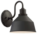 Minka-Lavery - 71241-66 - One Light Outdoor Wall Mount - Mantiel - Black