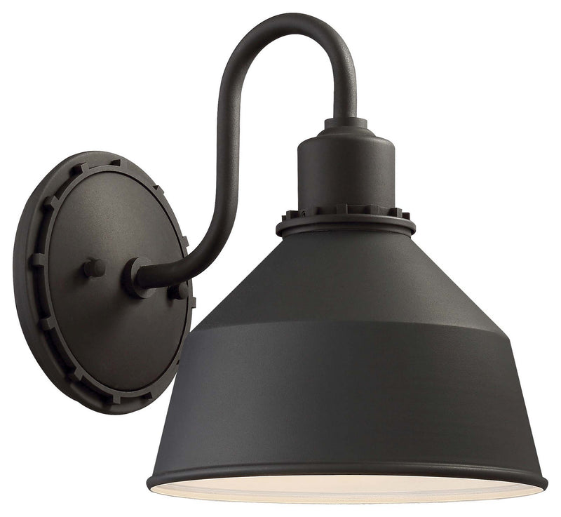 Minka-Lavery - 71241-66 - One Light Outdoor Wall Mount - Mantiel - Black