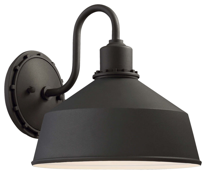 Minka-Lavery - 71242-66 - One Light Outdoor Wall Mount - Mantiel - Black