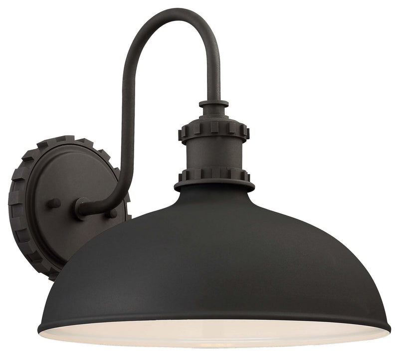 Minka-Lavery - 71251-66 - One Light Outdoor Wall Mount - Escudilla - Black