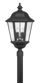 Hinkley - 1677BK-LL - LED Post Top or Pier Mount Lantern - Edgewater - Black