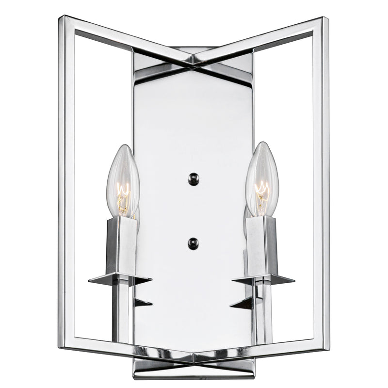 Artcraft Canada - AC10727CH - Two Light Wall Mount - Allston - Chrome