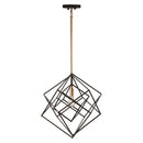 One Light Pendant<br /><span style="color:#4AB0CE;">Entrega: 4-10 dias en USA</span><br /><span style="color:#4AB0CE;font-size:60%;">PREGUNTE POR ENTREGA EN PANAMA</span><br />Collection: Artistry<br />Finish: Matte Black & Harvest Brass