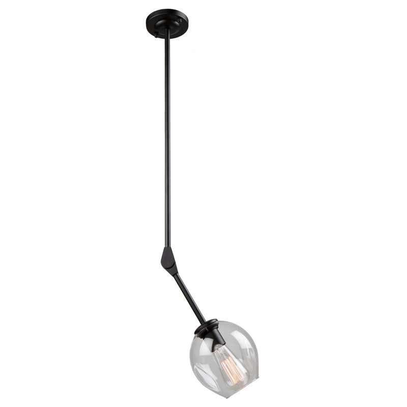 Artcraft Canada - JA14020BK - One Light Pendant - Organic - Black