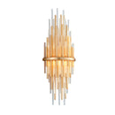 Corbett Lighting - 238-12-GL/SS - Two Light Wall Sconce - Theory - Gold Leaf