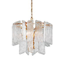 Corbett Lighting - 244-44 - Four Light Chandelier - Piemonte - Gold Leaf