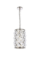 Elegant Lighting - 1204D8PN/RC - One Light Pendant - Madison - Polished Nickel