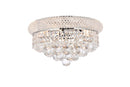 Elegant Lighting - V1800F14C/RC - Six Light Flush Mount - Primo - Chrome